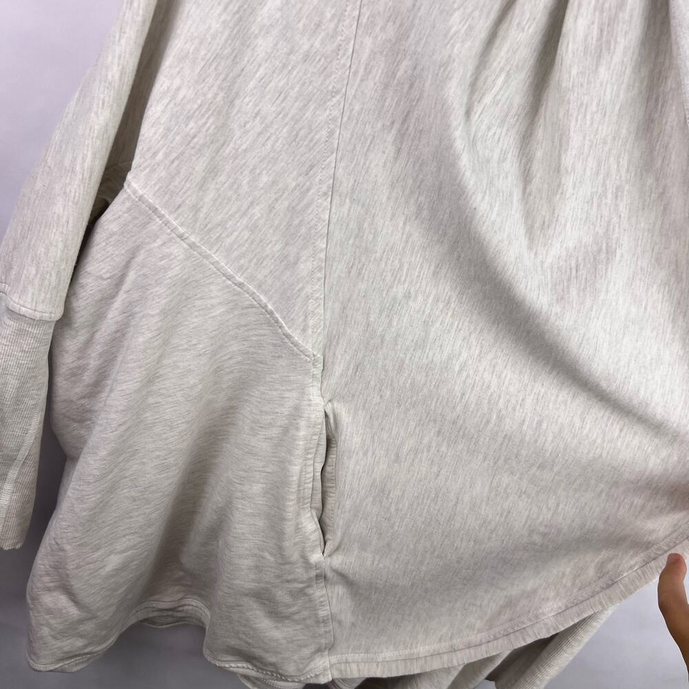 Lululemon, Cocoon Wrap, Heathered Gray, Modal Blend, Lounge Cardigan Yoga - Picture 5 of 16